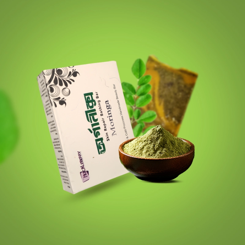 moringa.webp Bhoomi Moringa Skin Repair Bar - Image 2