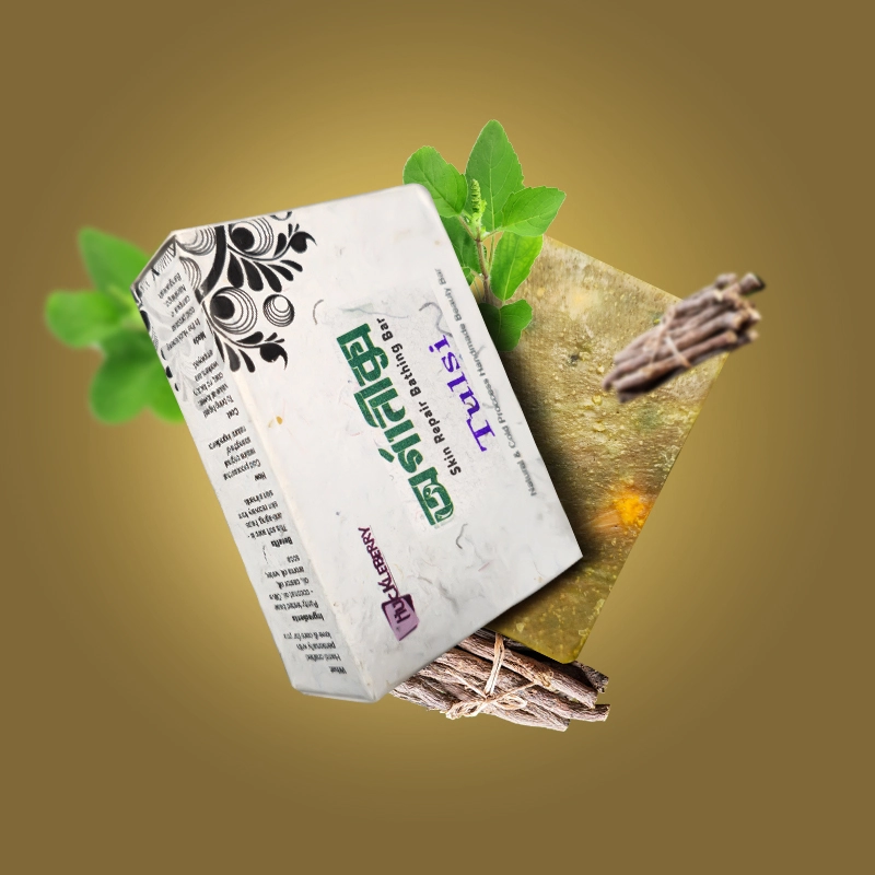 tulsi.webp Bhoomi Tulsi Skin Repair Bar - Image 2